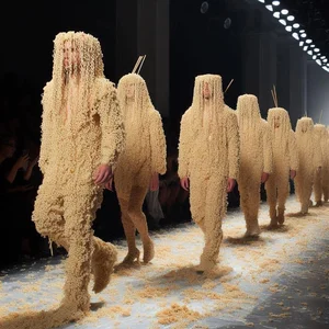 The Shocking Innovation of Instant Noodle Fashion: A Unique Blend of Art and Pop Culture - image 0