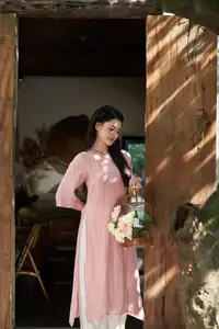 Elegant Vietnamese Beauty: Discovering a Girl's Grace in Gentle Sunlight - image 9