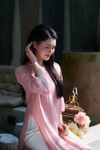 Elegant Vietnamese Beauty: Discovering a Girl's Grace in Gentle Sunlight - image 7
