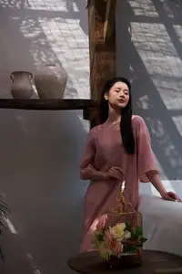 Elegant Vietnamese Beauty: Discovering a Girl's Grace in Gentle Sunlight - image 6