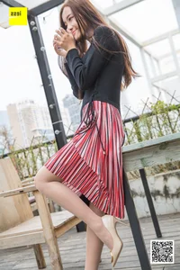 Elegant Chinese Model Wan Ping in IESS Succulent Garden Collection - image 48