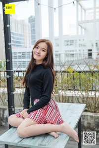 Elegant Chinese Model Wan Ping in IESS Succulent Garden Collection - image 89