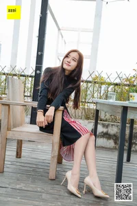 Elegant Chinese Model Wan Ping in IESS Succulent Garden Collection - image 77