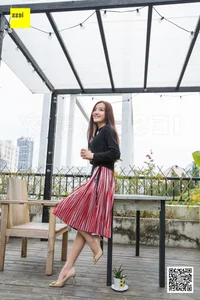 Elegant Chinese Model Wan Ping in IESS Succulent Garden Collection - image 175