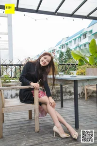 Elegant Chinese Model Wan Ping in IESS Succulent Garden Collection - image 25