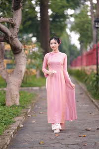 VGU No.153: Enchanting Traditional Vietnamese Ao Dai Beauty and Grace - image 18