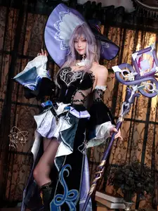 Coser Machi Transforms into Herta Honkai Star Rail: A Stunning Cosplay Gallery You Can't Miss - image 11