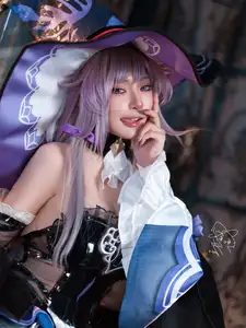 Coser Machi Transforms into Herta Honkai Star Rail: A Stunning Cosplay Gallery You Can't Miss - image 2
