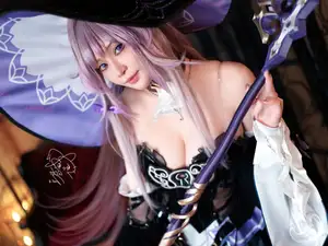 Coser Machi Transforms into Herta Honkai Star Rail: A Stunning Cosplay Gallery You Can't Miss - image 9