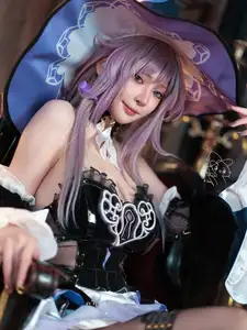 Coser Machi Transforms into Herta Honkai Star Rail: A Stunning Cosplay Gallery You Can't Miss - image 6