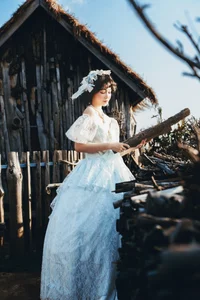 Ethereal Beauty of Disexi Si Ning on the Mountain - YiTuYu Vol.8937 - image 21
