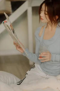 Captivating Grace: YiTuYu Art Language Vol.4814 Featuring the Radiant Model Yu Er - image 5