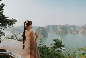 Explore the Unique Leaning Island in Ha Long Bay: A Paradise for Hiking and Swimming - image 1