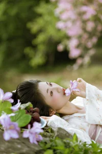 Ethereal Spring Muse: YiTuYu Vol.8958 Xiao Y Jin Tian Ye Hen Kai Xin - image 5