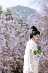 Ethereal Spring Muse: YiTuYu Vol.8958 Xiao Y Jin Tian Ye Hen Kai Xin - image 17