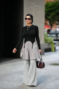 The Rise of the Dress-Over-Pants Trend: Redefining Street Style for Gen Z - image 11