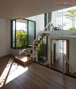 Modern Serenity: Exploring the Poetic Garden-Style Tube House Architecture in the Heart of Hue - image 1