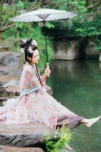 YiTuYu Art Language Vol.4272 Featuring Model Tu Zi Zzz Bu Chi Hu Luo Bo - image 12