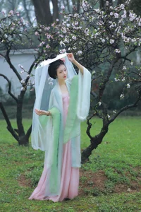 YiTuYu Art Language Vol.6735 Featuring the Elegant Model Mu Mu - image 1