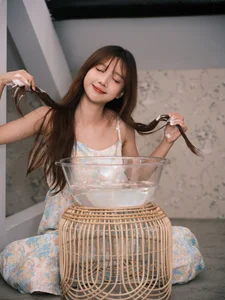 YiTuYu Art Language Vol.10222: A Captivating Visual Journey with Xing Xing Across 26 High-Quality Art Photographs - image 3