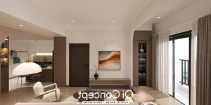 Modern 88sqm Habitat Apartment Featuring Elegant Arched Designs - image 7