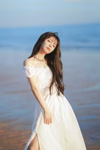 Enndme's Gentle Grace in White Dress by the Sea - YiTuYu Art Language Vol.8279 - image 8