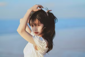 Enndme's Gentle Grace in White Dress by the Sea - YiTuYu Art Language Vol.8279 - image 2