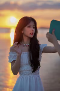 Enndme's Gentle Grace in White Dress by the Sea - YiTuYu Art Language Vol.8279 - image 5