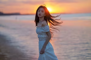 Enndme's Gentle Grace in White Dress by the Sea - YiTuYu Art Language Vol.8279 - image 11