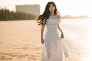 Enndme's Gentle Grace in White Dress by the Sea - YiTuYu Art Language Vol.8279 - image 6