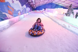 Thrill Seekers Rejoice: The 60m Giant Snow Slide at 8Wonder Winter Festival - image 2