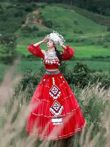 Ethnic Woman in Vibrant Traditional Attire 1000024497 - image 19