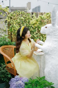 Artistic Expression in YiTuYu Art Language Vol.4368 with Model Lan Pang Zi - image 8