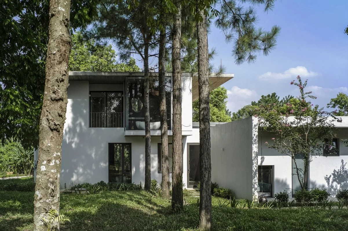 Exploring the Serene Pine Forest Villa in Hanoi: A Masterpiece of Modern Architecture and Nature