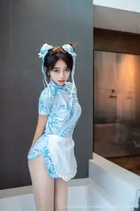 Discover Shi An An's Captivating Charm in XingYan Vol.414: Modern Oriental Elegance - image 3