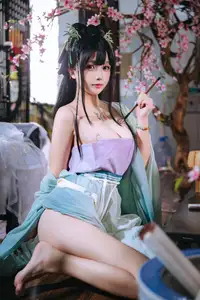 Enchanting Vintage Cosplay: Ri Nai Jiao as the Graceful Shijie - Part 02 - image 0