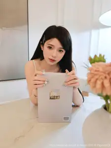 XiuRen No.10536: You Jiang's Alluring Charm in a Delicate White Dress - Discover Her Elegant Beauty - image 1