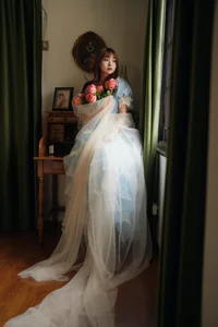 Charming Portraits in YiTuYu Art Language Vol.4909 Featuring Xiao Ke Ai - image 5