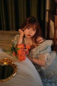 Charming Portraits in YiTuYu Art Language Vol.4909 Featuring Xiao Ke Ai - image 6