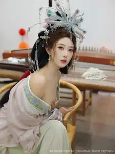 XiuRen No.10736: Li Shuang Er's Ancient Charm & Mesmerizing Guzheng Melody - image 21