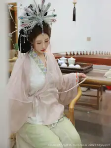 XiuRen No.10736: Li Shuang Er's Ancient Charm & Mesmerizing Guzheng Melody - image 26