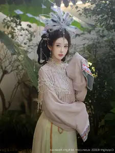 XiuRen No.10736: Li Shuang Er's Ancient Charm & Mesmerizing Guzheng Melody - image 33
