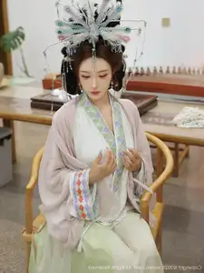XiuRen No.10736: Li Shuang Er's Ancient Charm & Mesmerizing Guzheng Melody - image 18