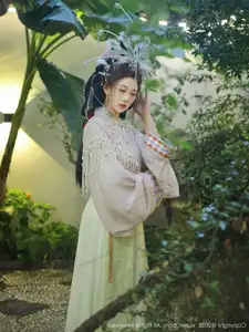 XiuRen No.10736: Li Shuang Er's Ancient Charm & Mesmerizing Guzheng Melody - image 42