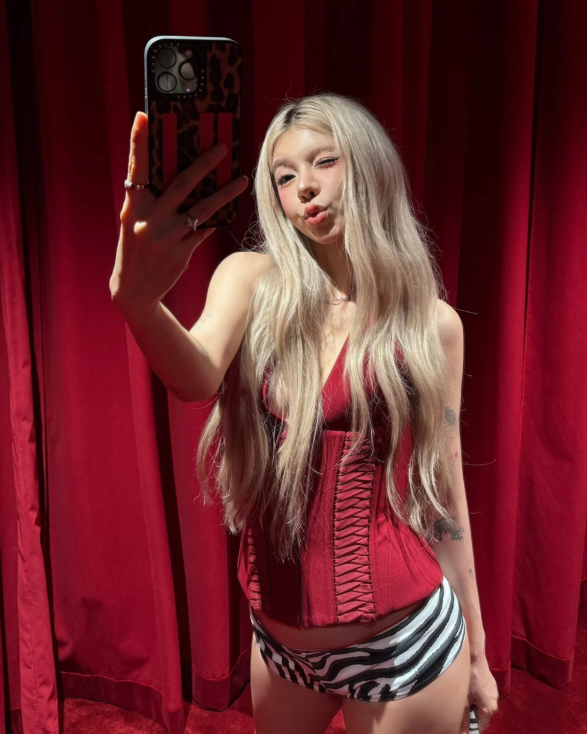 TikTok Star Ciin Stuns Fans with Bold and Seductive Street Style Fashion