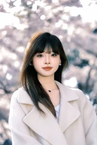 Spring Muse: Elegant Minimalism Amidst the Ethereal Cherry Blossom Bloom - image 5