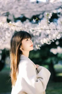 Spring Muse: Elegant Minimalism Amidst the Ethereal Cherry Blossom Bloom - image 2