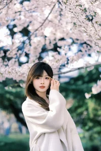 Spring Muse: Elegant Minimalism Amidst the Ethereal Cherry Blossom Bloom - image 17