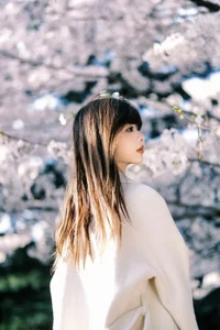 Spring Muse: Elegant Minimalism Amidst the Ethereal Cherry Blossom Bloom - image 7