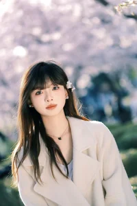 Spring Muse: Elegant Minimalism Amidst the Ethereal Cherry Blossom Bloom - image 9